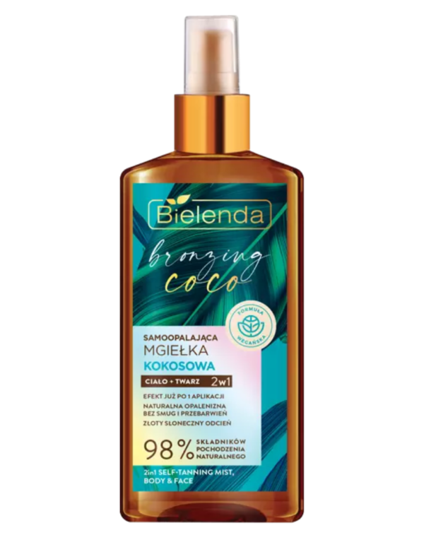 BIELENDA BRONZING COCO MGIEŁKA SAMOOPALAJĄCA 2W1 150ML