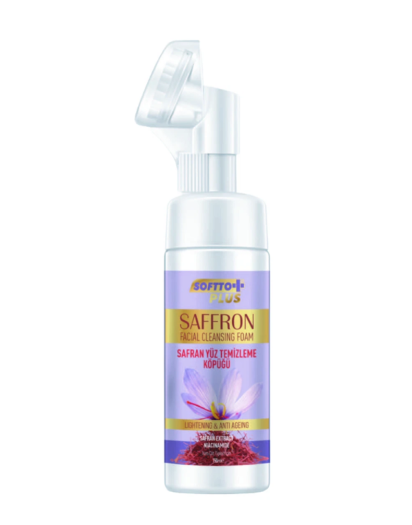 SOFTTO PLUS PIANKA OCZYSZCZAJĄCA DO TWARZY SZAFRAN 150ml