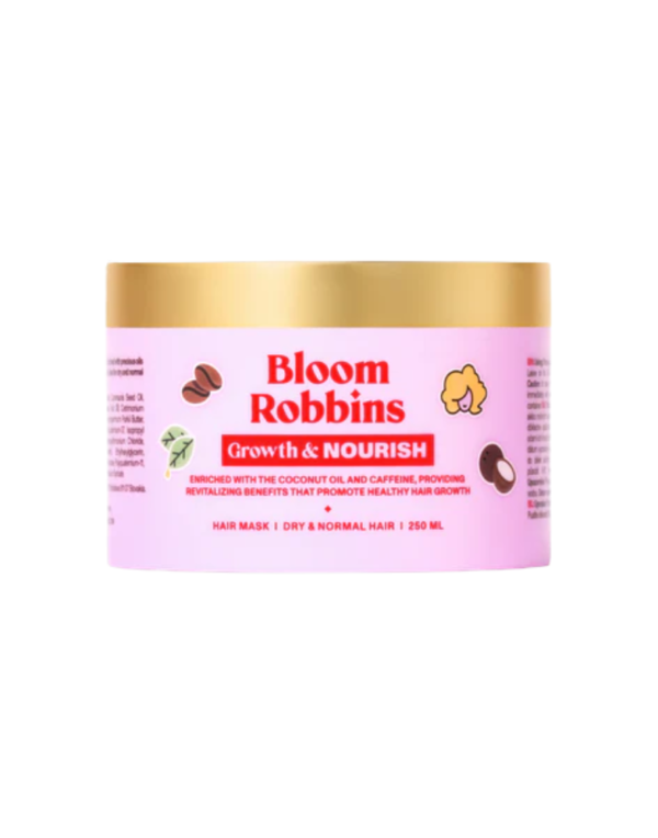 BLOOM ROBBINS GROWTH & NOURISH MASKA DO WŁOSÓW WZROST I ODŻYWIENIE 250ml