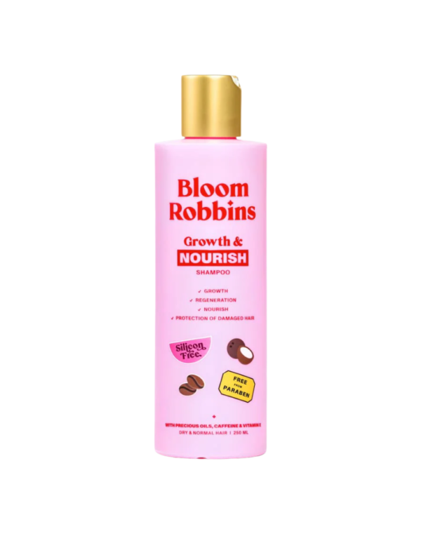 BLOOM ROBBINS GROWTH & NOURISH SZAMPON DO WŁOSÓW WZROST I ODŻYWIENIE 250ML