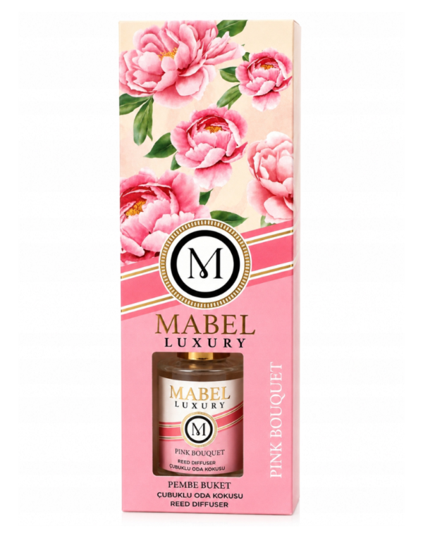 MABEL LUXURY REED DIFFUSER PINK BOUQUET 100ML