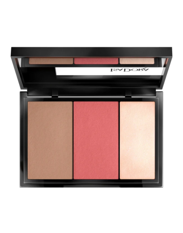 ISADORA PALETA MODELUJĄCA KONTUR TWARZY 63 MAUVE CLASSIC