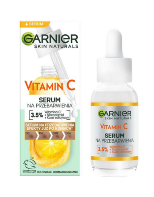 GARNIER VITAMIN C SERUM REDUKUJĄCE PRZEBARWIENIA 30ML