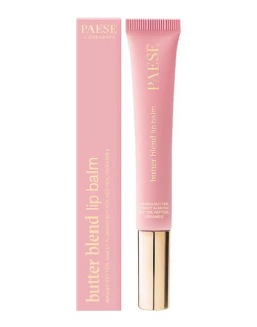 PAESE BUTTER BLEND MASEŁKOWY BALSAM DO UST 02 MILKY GLOW 9ML