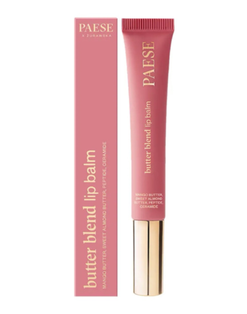 PAESE BUTTER BLEND MASEŁKOWY BALSAM DO UST 03 PEACH NECTAR 9ML