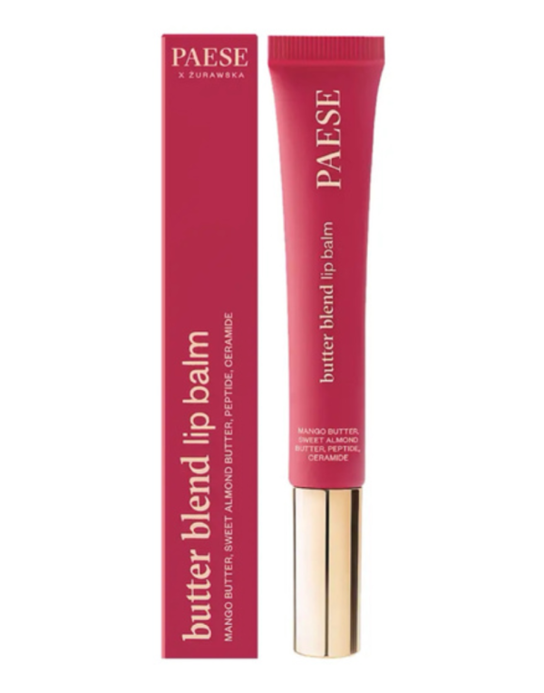 PAESE BUTTER BLEND MASEŁKOWY BALSAM DO UST 04 RASPBERRY GLAZE 9ML