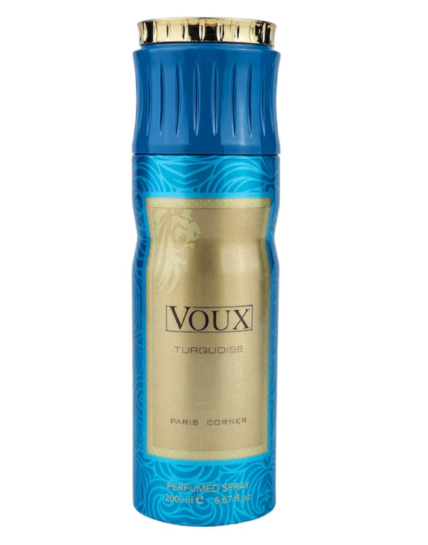 PARIS CORNER VOUX TURQUOISE DEZODORANT SPARAY 200ml