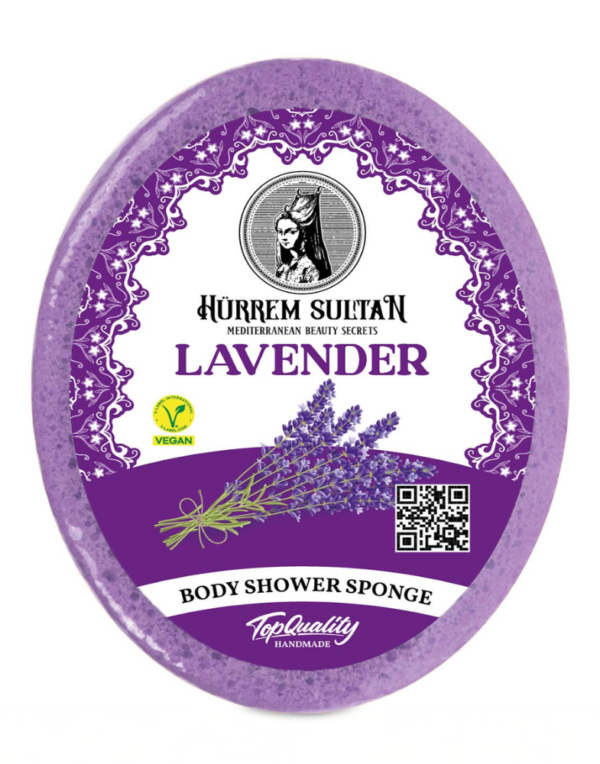 HURREM SULTAN LAVANDA MYDŁO W GĄBCE 130G