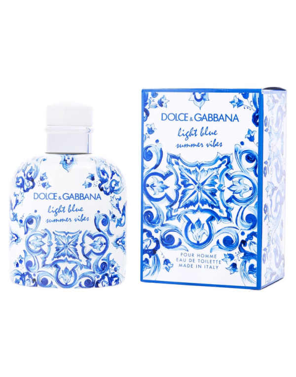 DOLCE & GABBANA LIGHT BLUE POUR HOMME SUMMER VIBES EDT 125ml