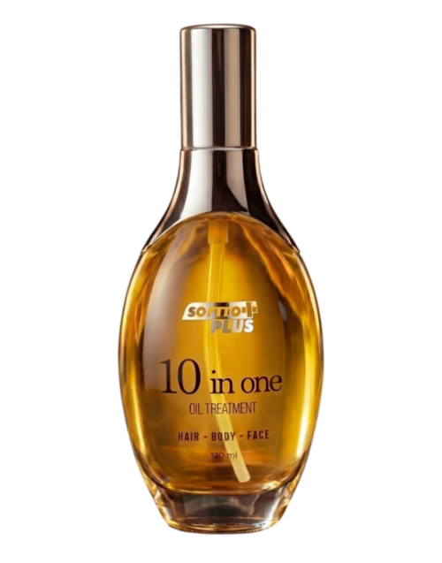 SOFTTO PLUS FACE BODY HAIR 10IN ONE OIL OLEJEK DO TWARZY, CIAŁA I WŁOSÓW 120ML