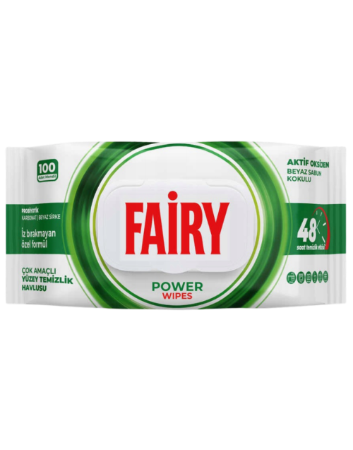 FAIRY UNIWERSALNE CHUSTECZKI CZYSZCZĄCE POWER 100SZT