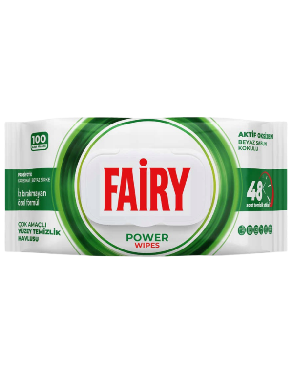 FAIRY UNIWERSALNE CHUSTECZKI CZYSZCZĄCE POWER 100SZT