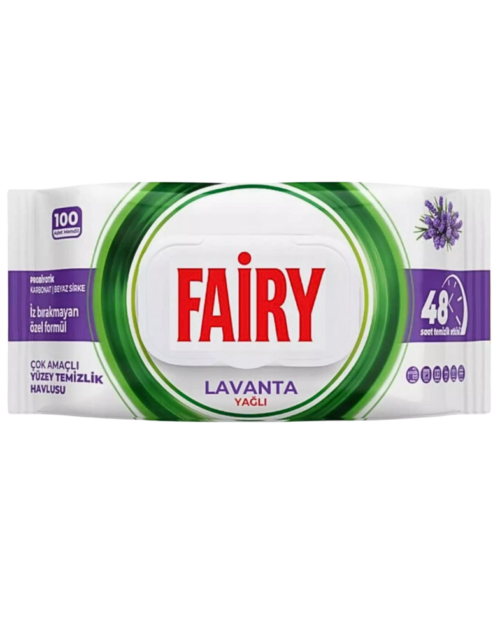 FAIRY UNIWERSALNE CHUSTECZKI CZYSZCZĄCE LAWENDA 100SZT