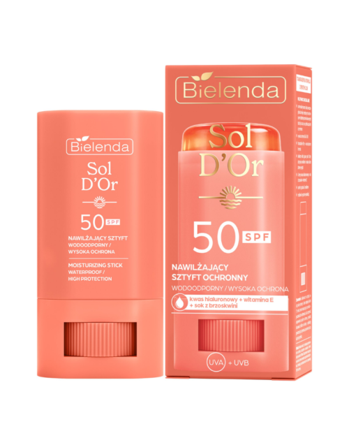 BIELENDA SOL D'OR SZTYFT OCHRONNY NAWILŻAJĄCY 18G
