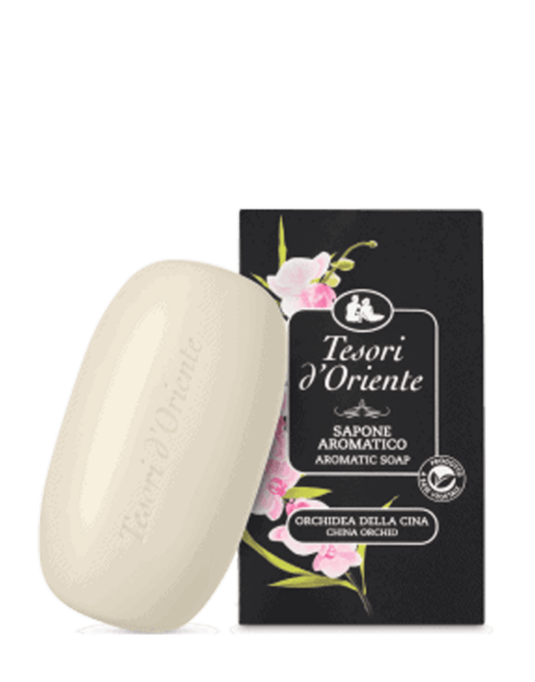 TESORI D'ORIENTE MYDŁO W KOSTCE ORCHIDEA 125G