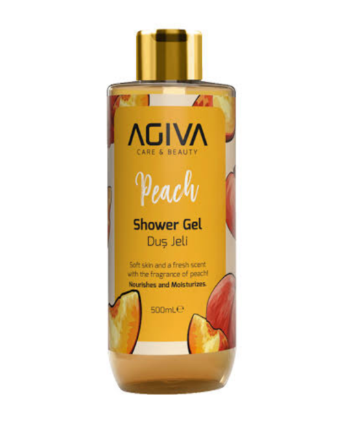 AGIVA ŻEL POD PRYSZNIC PEACH 500ML