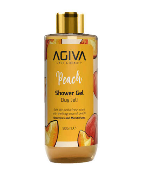 AGIVA ŻEL POD PRYSZNIC PEACH 500ML