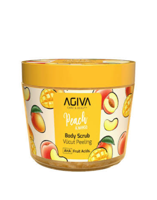 AGIVA PEELING O CIAŁA PEACH MANGO 300G