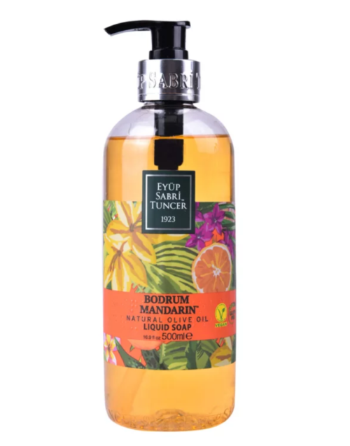 EYUP SABRI TUNCER NATURAL OLIVE OIL BODRUM MANDARIN MYDŁO W PŁYNIE 500ML