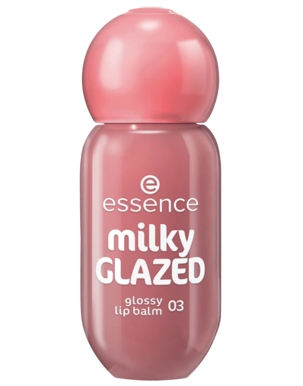 ESSENCE LŚNIĄCY BALSAM DO UST MILKY GLAZED GLOSSY LIP BALM 03 4ML