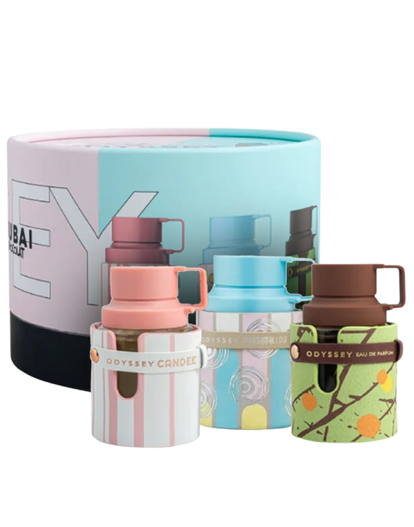 ZESTAW ARMAF ODYSSEY COLLECTION CANDEE, MARSHMALLOW, CHOCOLAT 3x30ML