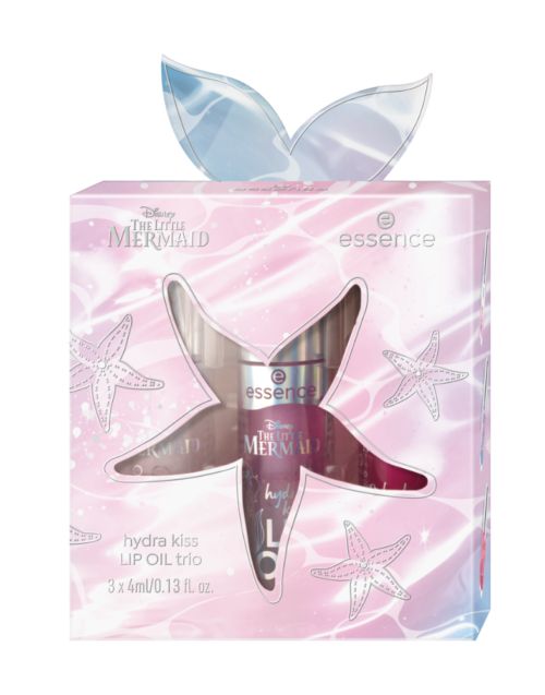 ESSENCE THE LITTLE MERMAID ZESTAW OLEJKÓW DO UST 3X 4ML