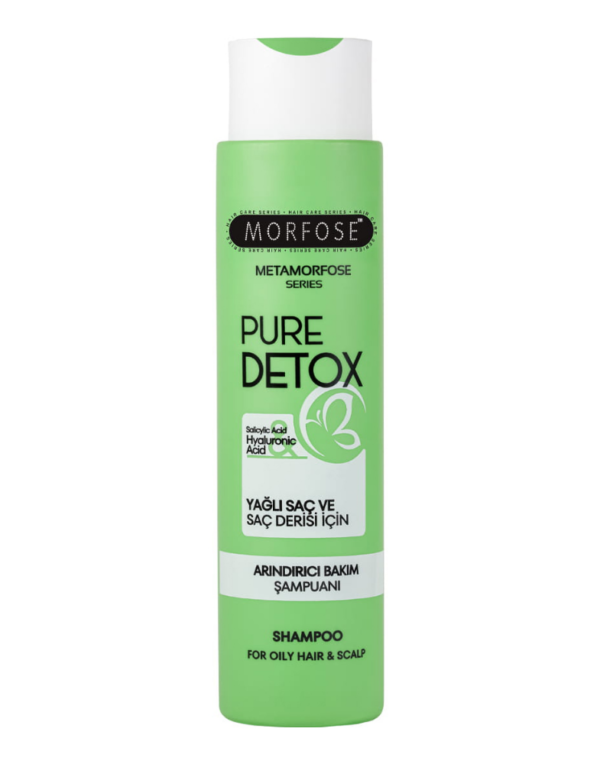 MORFOSE METAMORFOSE PURE DETOX SZAMPON OCZYSZCZAJĄCY DO WŁOSÓW 400 ML