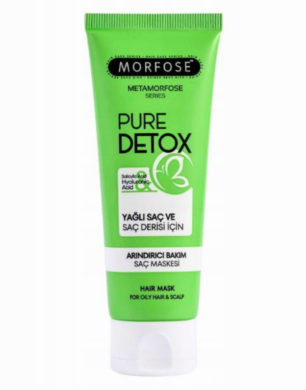 MORFOSE METAMORFOSE PURE DETOX PROFESJONALNA MASKA OCZYSZCZAJĄCA DO WŁOSÓW 75 ML