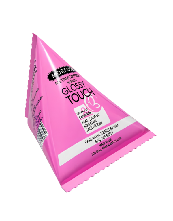 MORFOSE METAMORFOSE GLOSSY TOUCH HAIR MASKA DO WŁOSÓW Z CERAMIDAMI I KWASEM GLIKOLOWYM 25ML