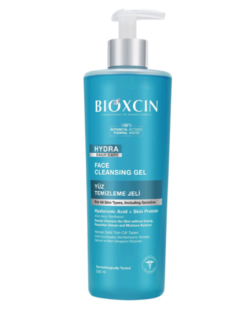 BIOXCIN HYDRA NAWILŻAJĄCY ŻEL DO MYCIA TWARZY 500ML