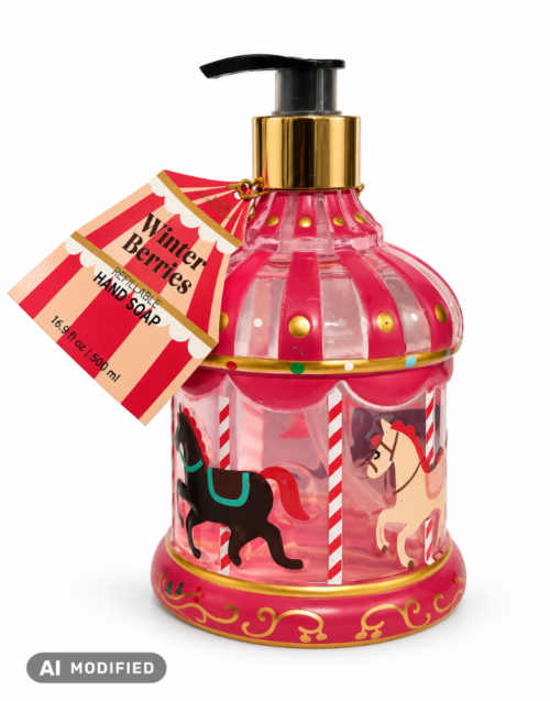 SIMPLE PLEASURES WINTER BERRIES REFILLABLE HAND SOAP 500ML