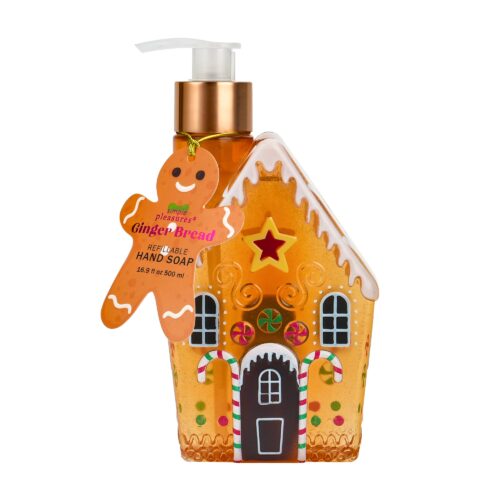 SIMPLE PLEASURES GINGER BREAD REFILLABLE HAND SOAP ŚWIĄTECZNE MYDŁO W PŁYNIE 500ML